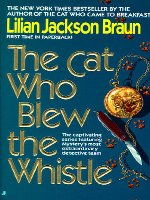 Cover image for The Cat Who Blew the Whistle